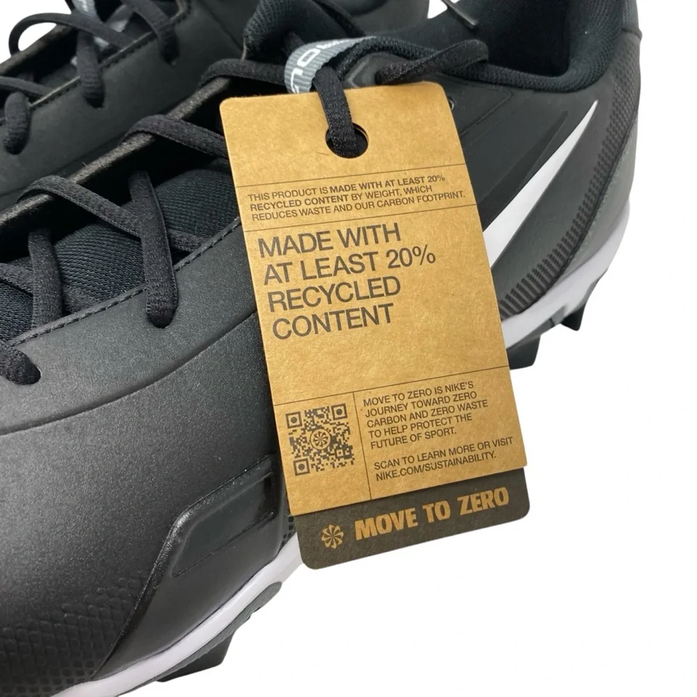 Nike Force Trout 9 Keystone Black Baseball Cleats  Men’s Size 12 FB9728-001 NWOB